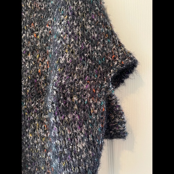 Women’s Multicolor Knit Shawl One size - Picture 4 of 6